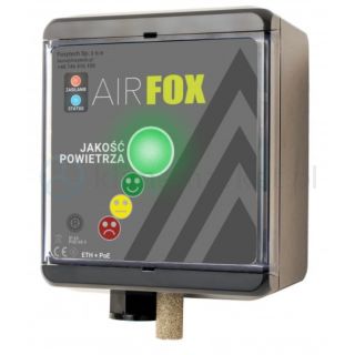 AIRFOX profesjonalny detektor jakości powietrza do zastosowania zewnętrznego